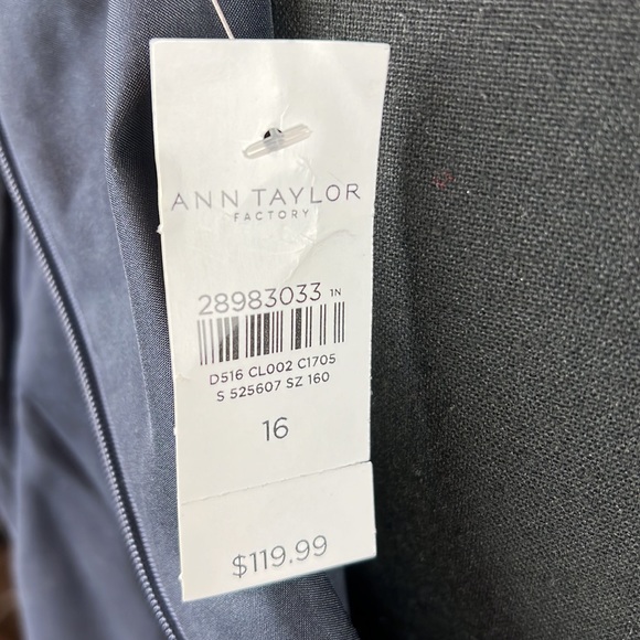 Ann Taylor Factory Navy Dress - NWT - Picture 4 of 5